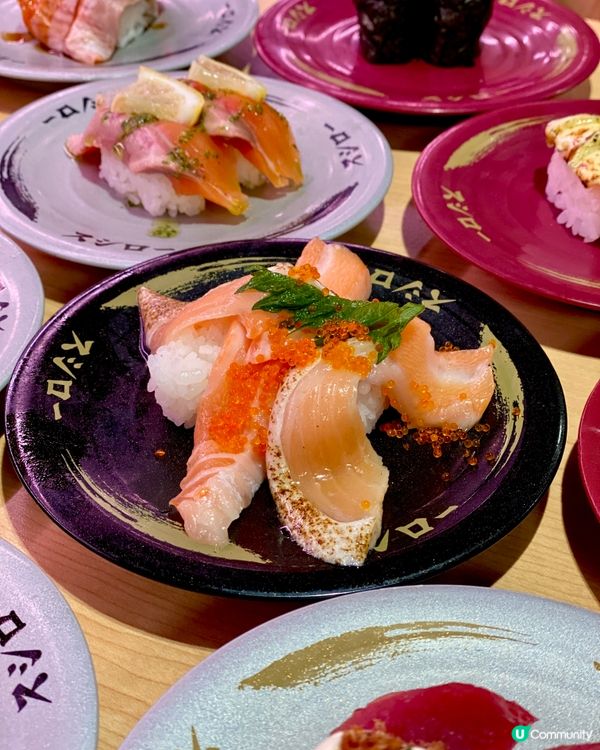 ✨香港🇭🇰-⚠️💬壽司郎雙色三文魚花盛⁉️💢期間限定‼️📣壽司郎