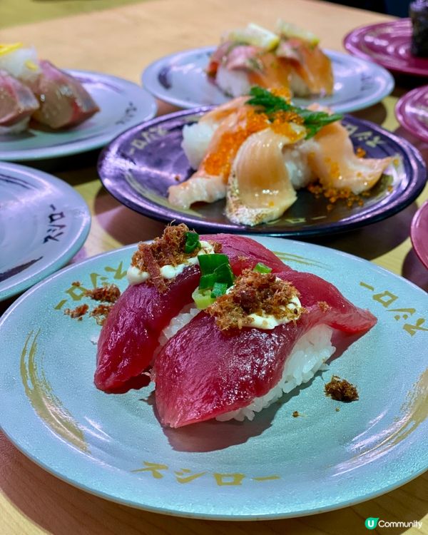 ✨香港🇭🇰-⚠️💬壽司郎雙色三文魚花盛⁉️💢期間限定‼️📣壽司郎