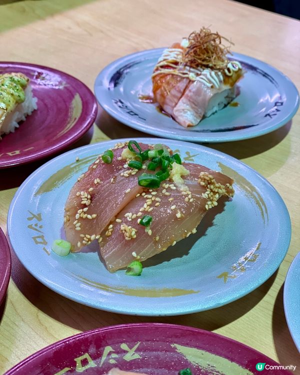 ✨香港🇭🇰-⚠️💬壽司郎雙色三文魚花盛⁉️💢期間限定‼️📣壽司郎