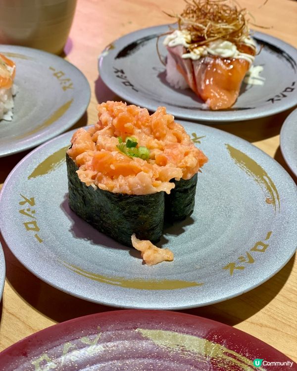 ✨香港🇭🇰-⚠️💬壽司郎雙色三文魚花盛⁉️💢期間限定‼️📣壽司郎