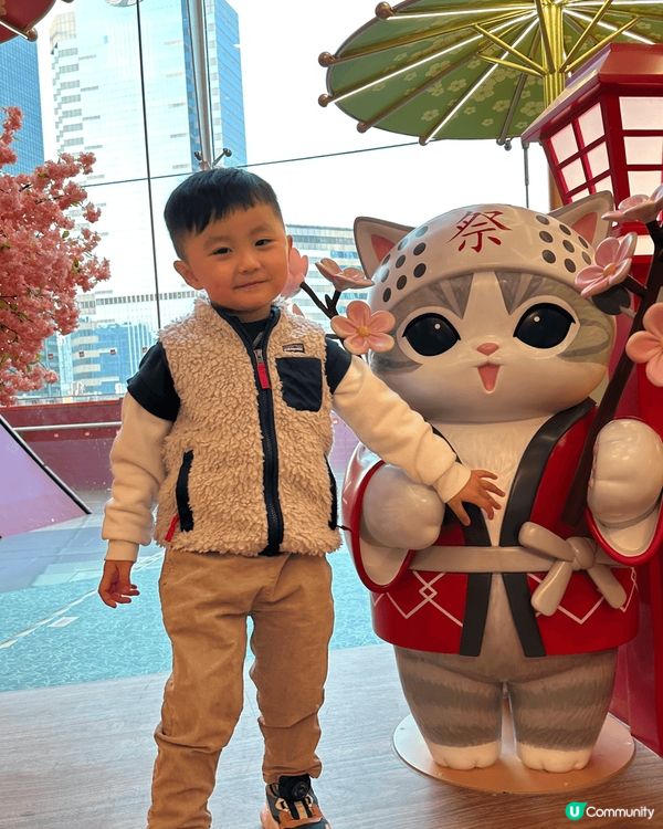 去了Megabox同mofusand貓咪影相打卡