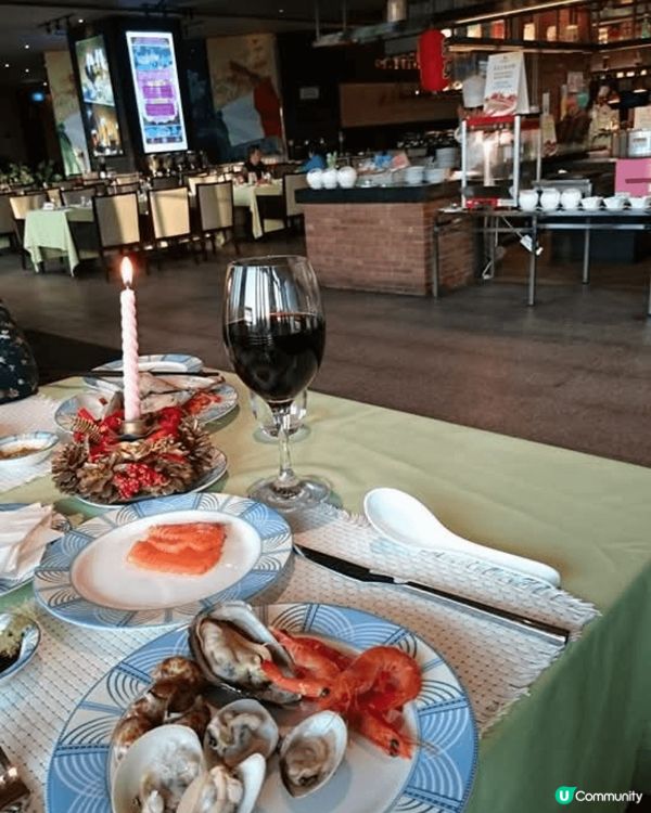 一個愉快的晚餐