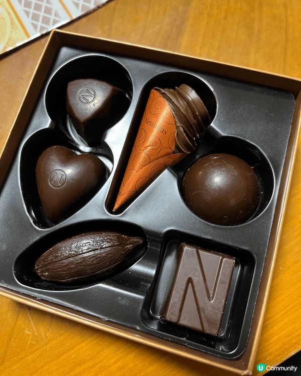比利時朱古力手信Neuhaus，不愧受到比利時皇室認證，唔同...