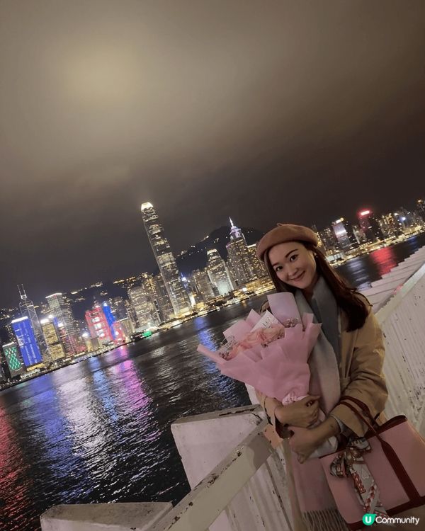 情人節的香港夜晚