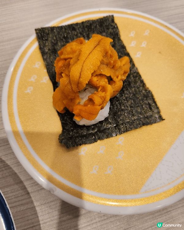 我推的Hama Sushi 限定海膽壽司，好味、份量多、cp...