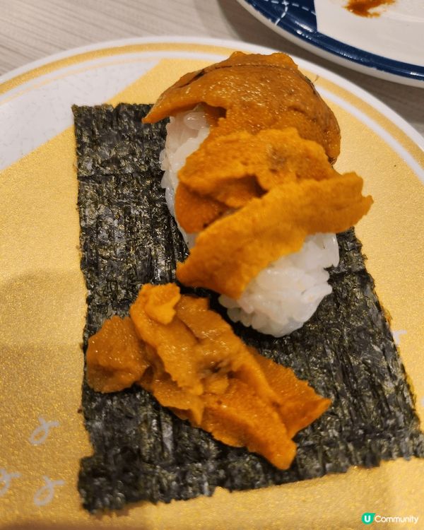 我推的Hama Sushi 限定海膽壽司，好味、份量多、cp...
