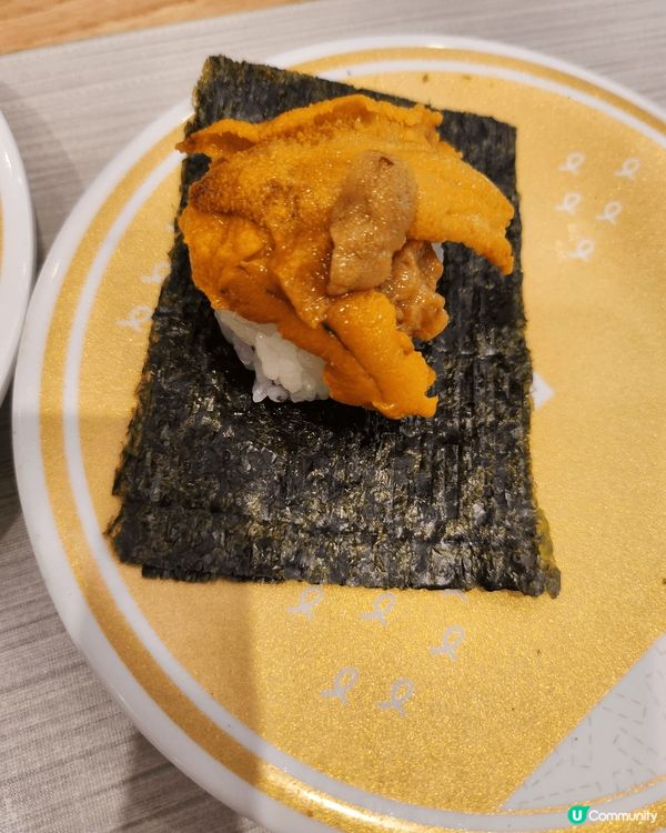 我推的Hama Sushi 限定海膽壽司，好味、份量多、cp...