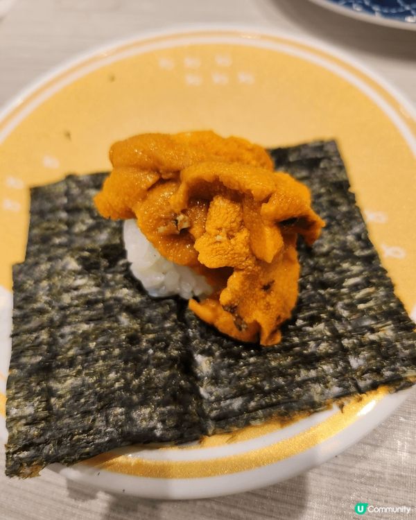 我推的Hama Sushi 限定海膽壽司，好味、份量多、cp...