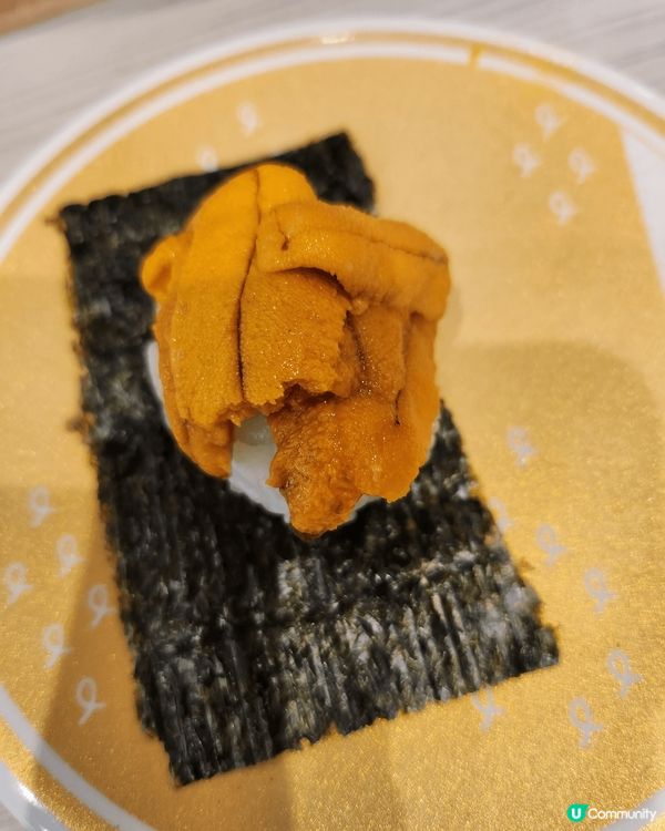 我推的Hama Sushi 限定海膽壽司，好味、份量多、cp...