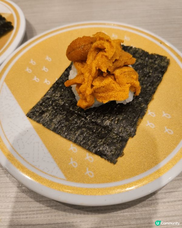 我推的Hama Sushi 限定海膽壽司，好味、份量多、cp...