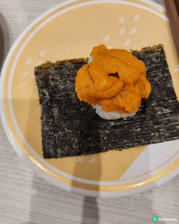 我推的Hama Sushi 限定海膽壽司，好味、份量多、cp...