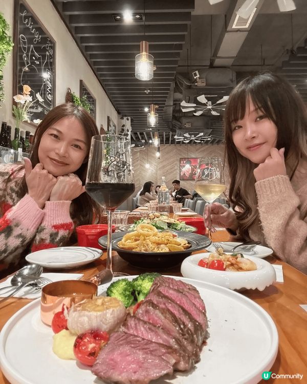 🎂同閨蜜慶祝生日，揀咗間有貓貓主題嘅𝐂𝐚𝐟𝐞食西餐😻 一踏出...