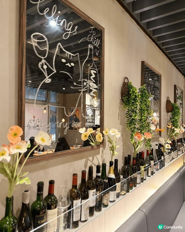 🎂同閨蜜慶祝生日，揀咗間有貓貓主題嘅𝐂𝐚𝐟𝐞食西餐😻 一踏出...