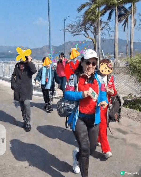 第一張是2025年初二去欣澳行山打卡。第二張是去 大尾篤 踩...