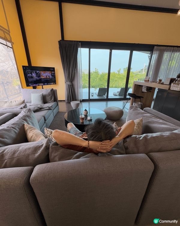 泰國考艾3,000呎無邊際Pool Villa嘆飄浮早餐