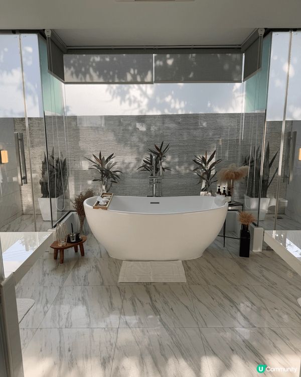 泰國考艾3,000呎無邊際Pool Villa嘆飄浮早餐