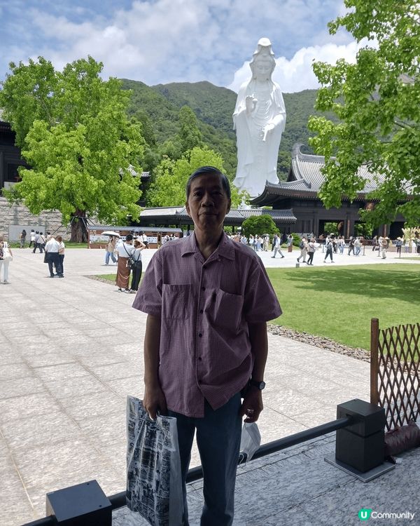 大埔慈山寺打卡影相同時洗滌心靈。