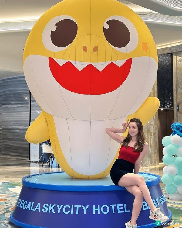 Baby Shark嘟嘟嘟嘟嘟🦈 Baby Shark游到機...