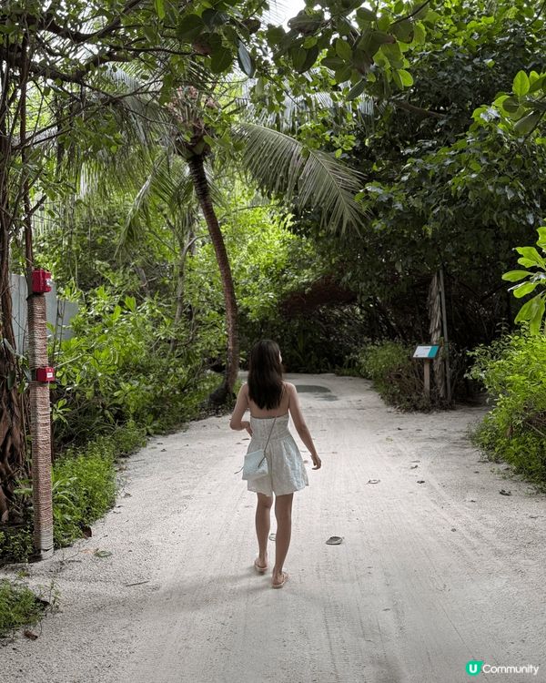 去馬爾代夫旅行日日曬到不得了，而且掛住玩，出左酒店之後都冇乜...