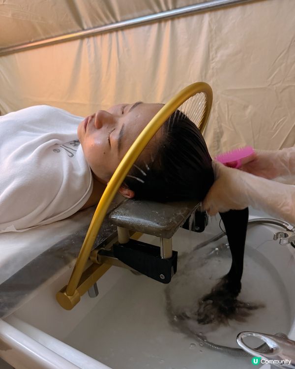 福田超有feel露營風頭療按摩