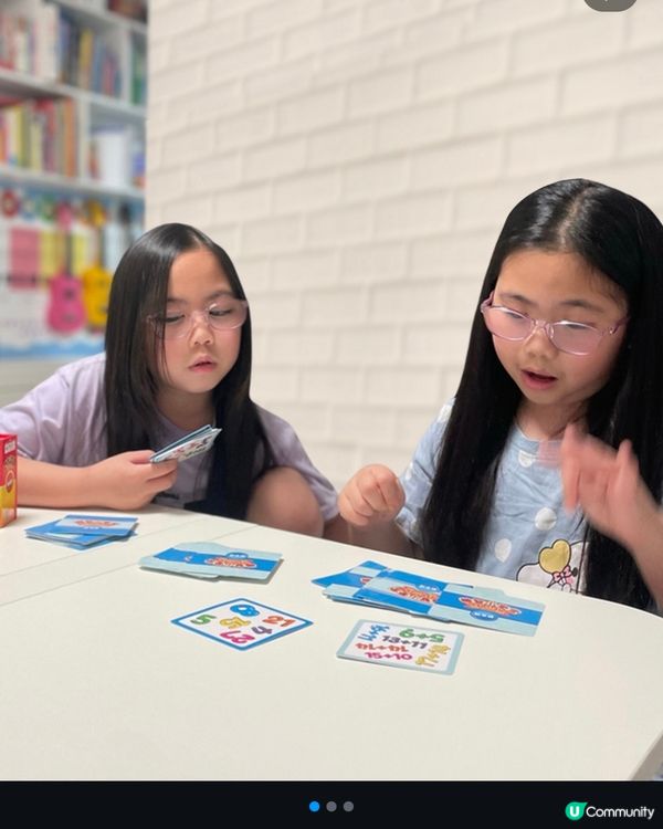 蘋果芒果考完試，玩字卡學嘢啦！🥳