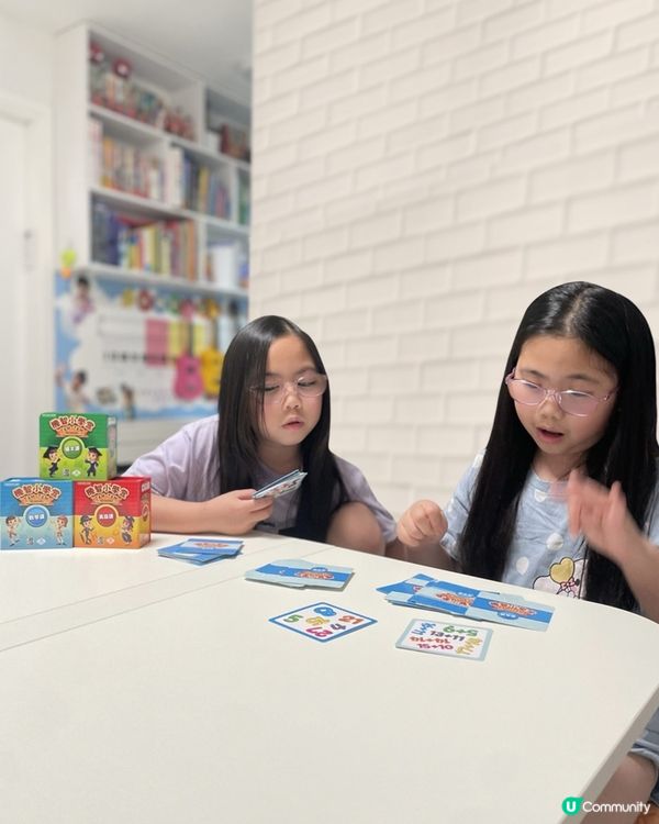 蘋果芒果考完試，玩字卡學嘢啦！🥳