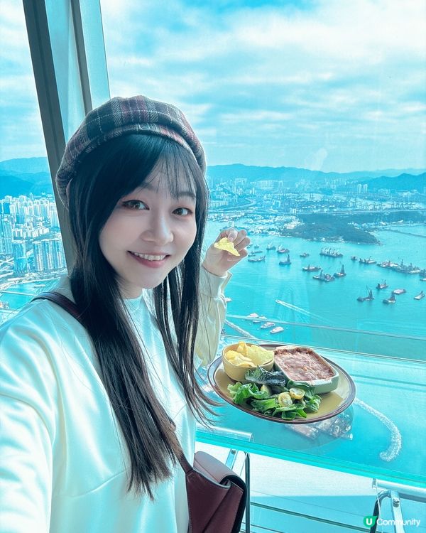 香港必到景點 Sky100 二百幾包門票+美食,超抵!