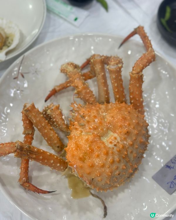 韓國水產市場 五百蚊食帝王蟹！