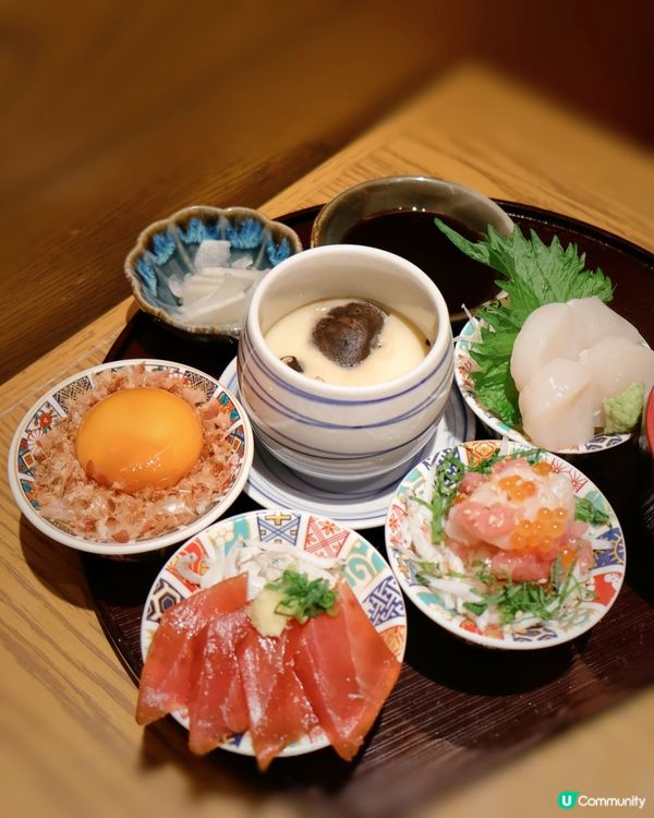 🌸春季限定🌸春之四色刺身定食🌸豚丼のぶたはげ BUTA