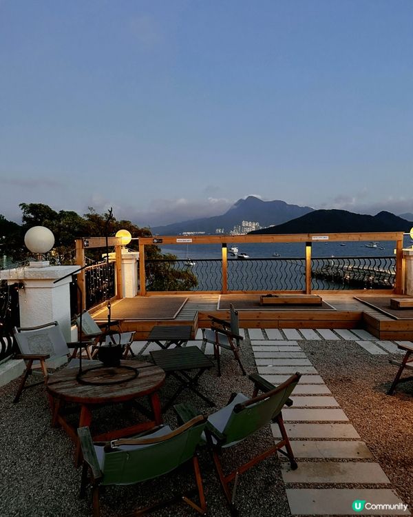 Cafe x 貓貓 x 按摩🤩大尾篤海邊天台靚景😍