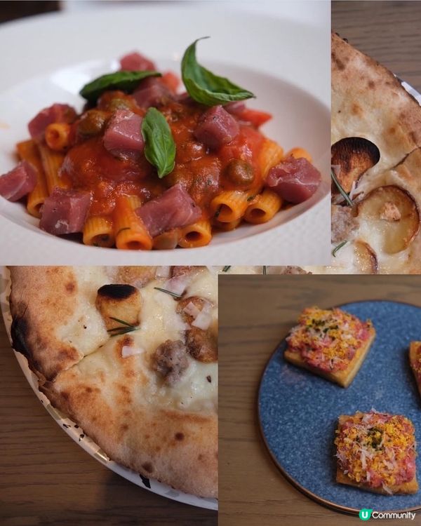 橙色門口的意大利菜