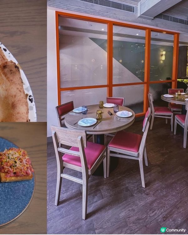 橙色門口的意大利菜