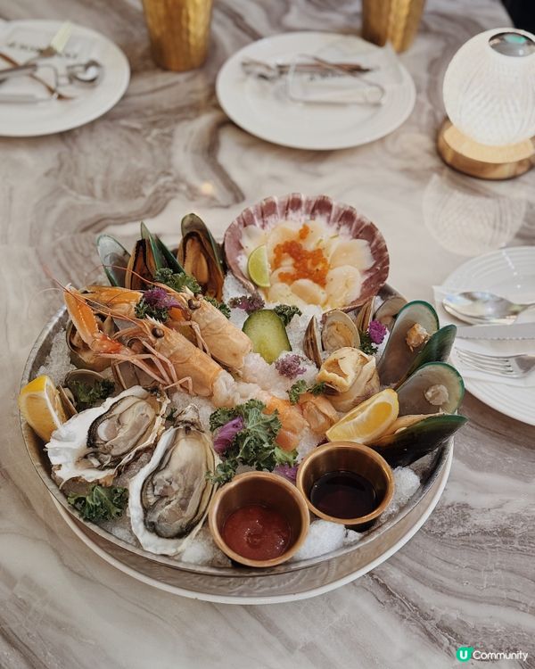 Royal Inn新出的2人海鮮拼盤Dinner Set🙂‍↔️