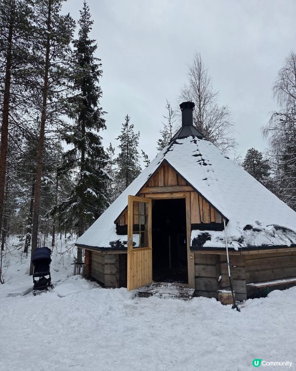 聖誕老人村🐶❄️  哈士奇拉雪橇體驗！