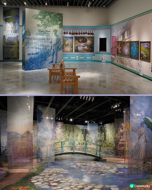 背靠莫奈畫作🖼️成為大師筆下的畫中人💃🏻