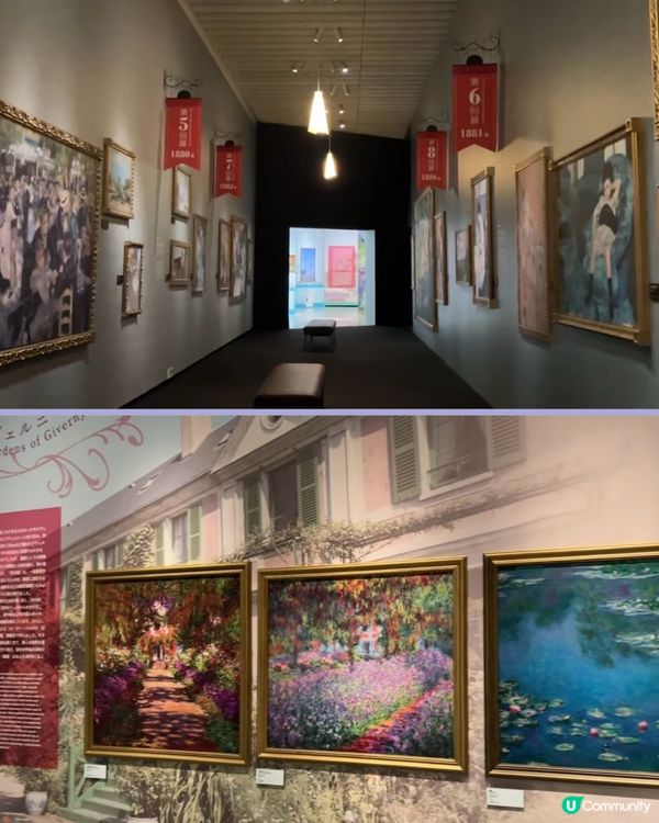 背靠莫奈畫作🖼️成為大師筆下的畫中人💃🏻