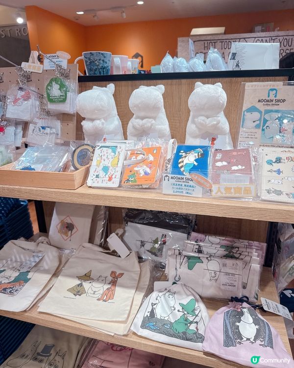 姆明迷大阪必去心齋橋！😍