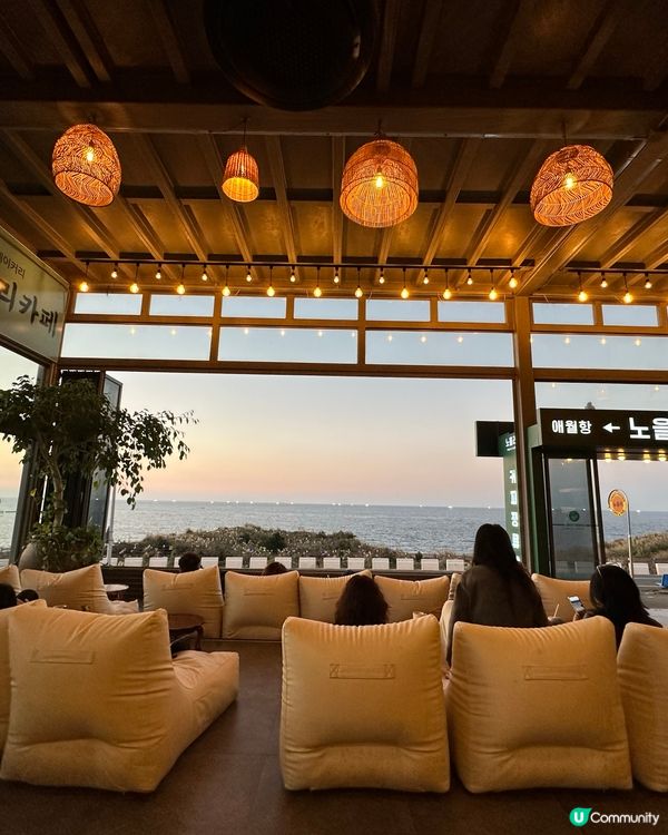 濟州睇日落最佳cafe‼️