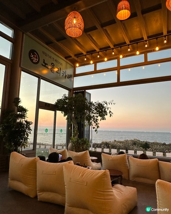 濟州睇日落最佳cafe‼️