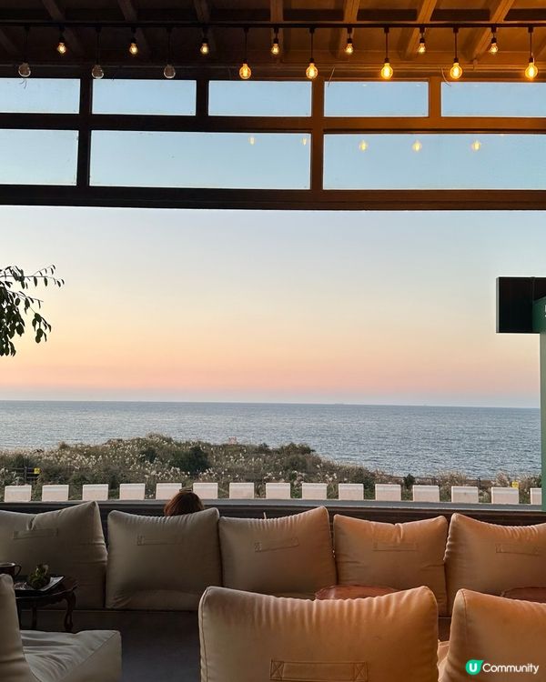 濟州睇日落最佳cafe‼️