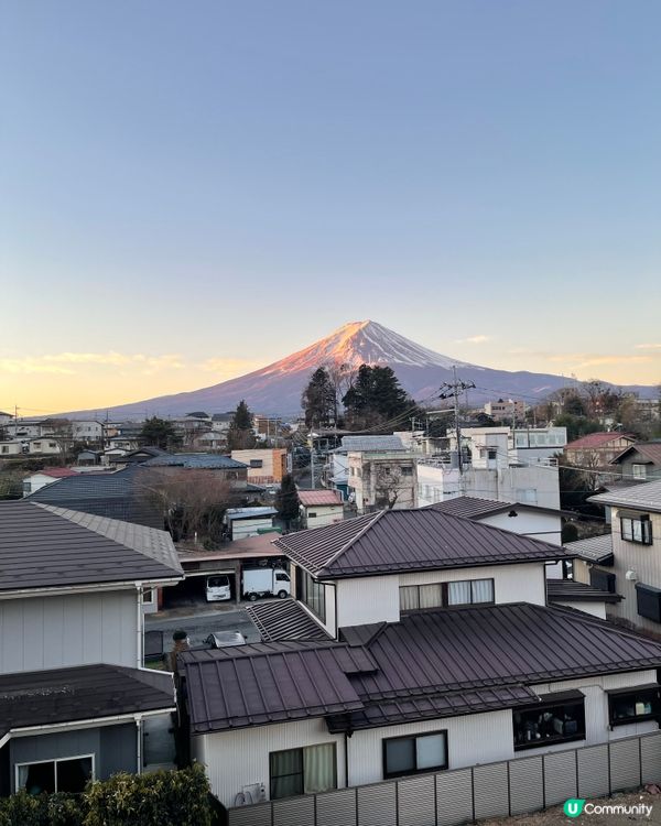 ## 東京河口湖站打卡📸  富士山美景🏔️