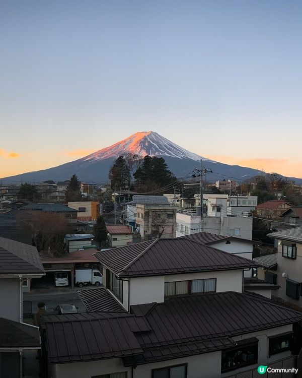 ## 東京河口湖站打卡📸  富士山美景🏔️