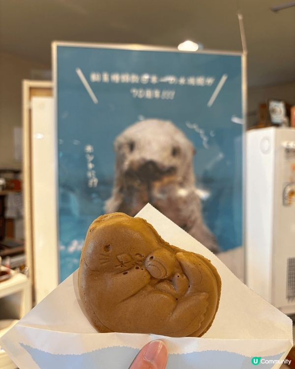 去左鳥羽水族館睇可愛海獺！仲有Pokemon嘅水水獺佈置嘅車...