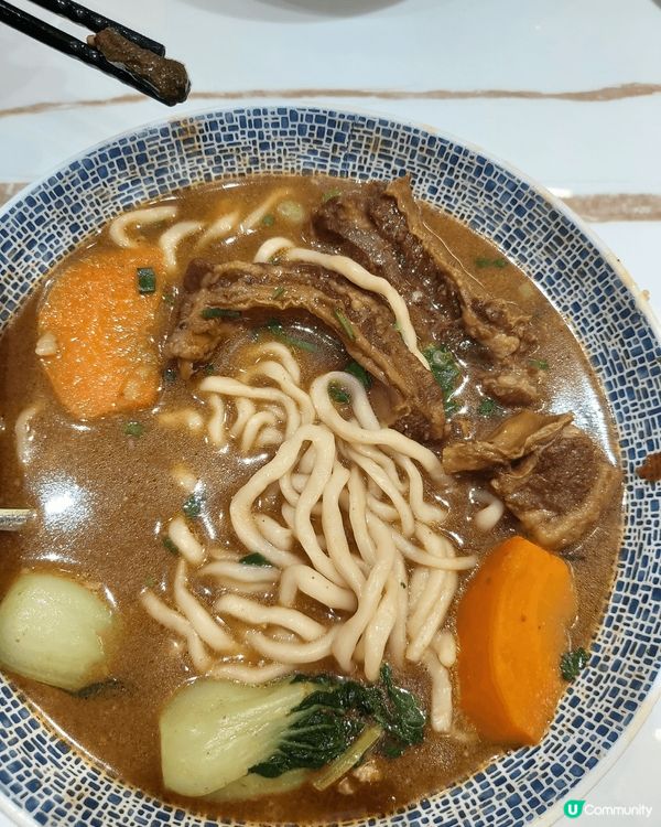 荃灣特色麵館📍台灣紅燒牛腩麵🐮
