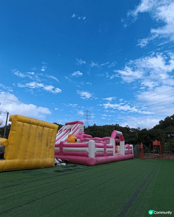 元朗大棠摘士多啤梨，岩一家大細親子活動，俾小朋友可以放足一日...