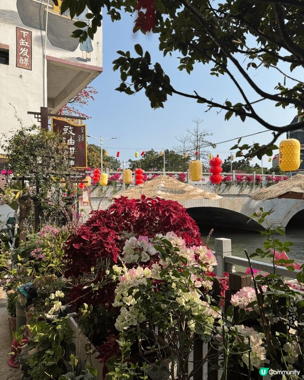 在東莞的一個鄉村重新規劃出來的永慶村，有著嶺南風味的古色古香...