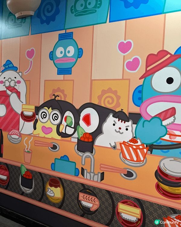 壽司郎聯乘水怪期間限定店期間限定主題菜
