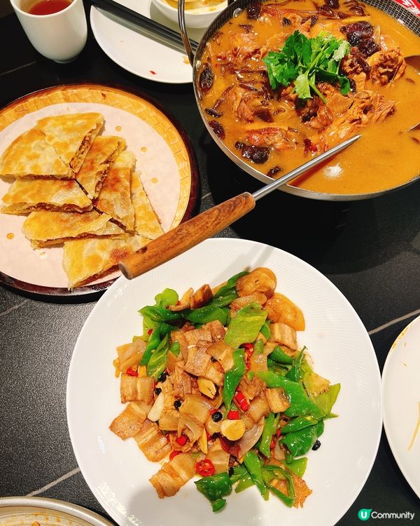 深圳東北菜新寵✨爆汁牛肉餅＋脆炸鍋包肉🤤仲送桂花奶凍😳