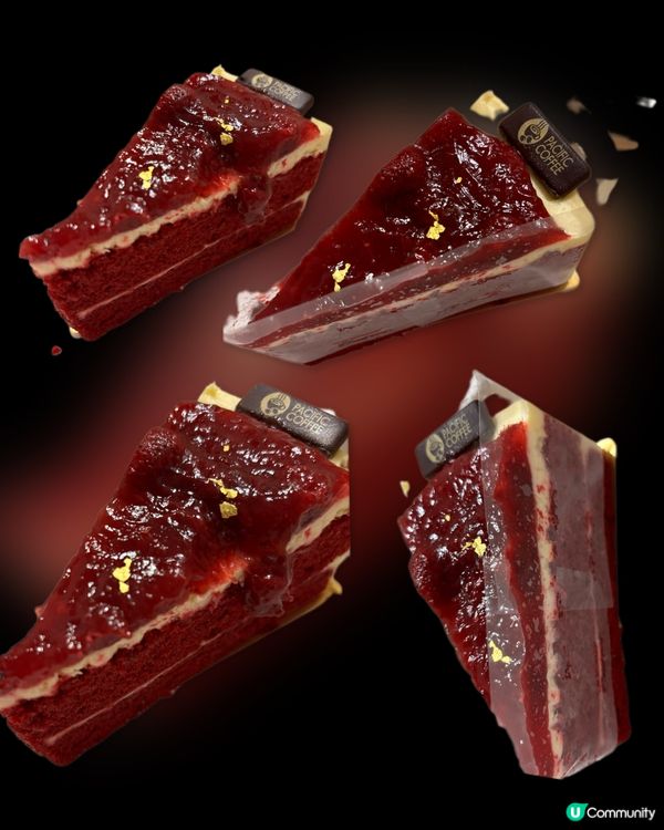 估唔到Pacific coffee 出品既紅絲絨蛋糕味道､質...