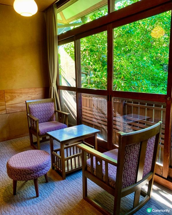 湯迴廊菊屋，古色古香，文物墨寶滿載🏯✨